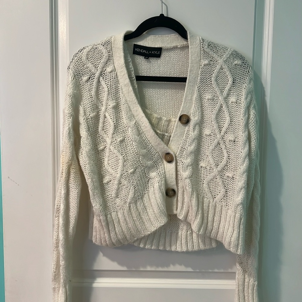 Matching Cardigan and Tank Set